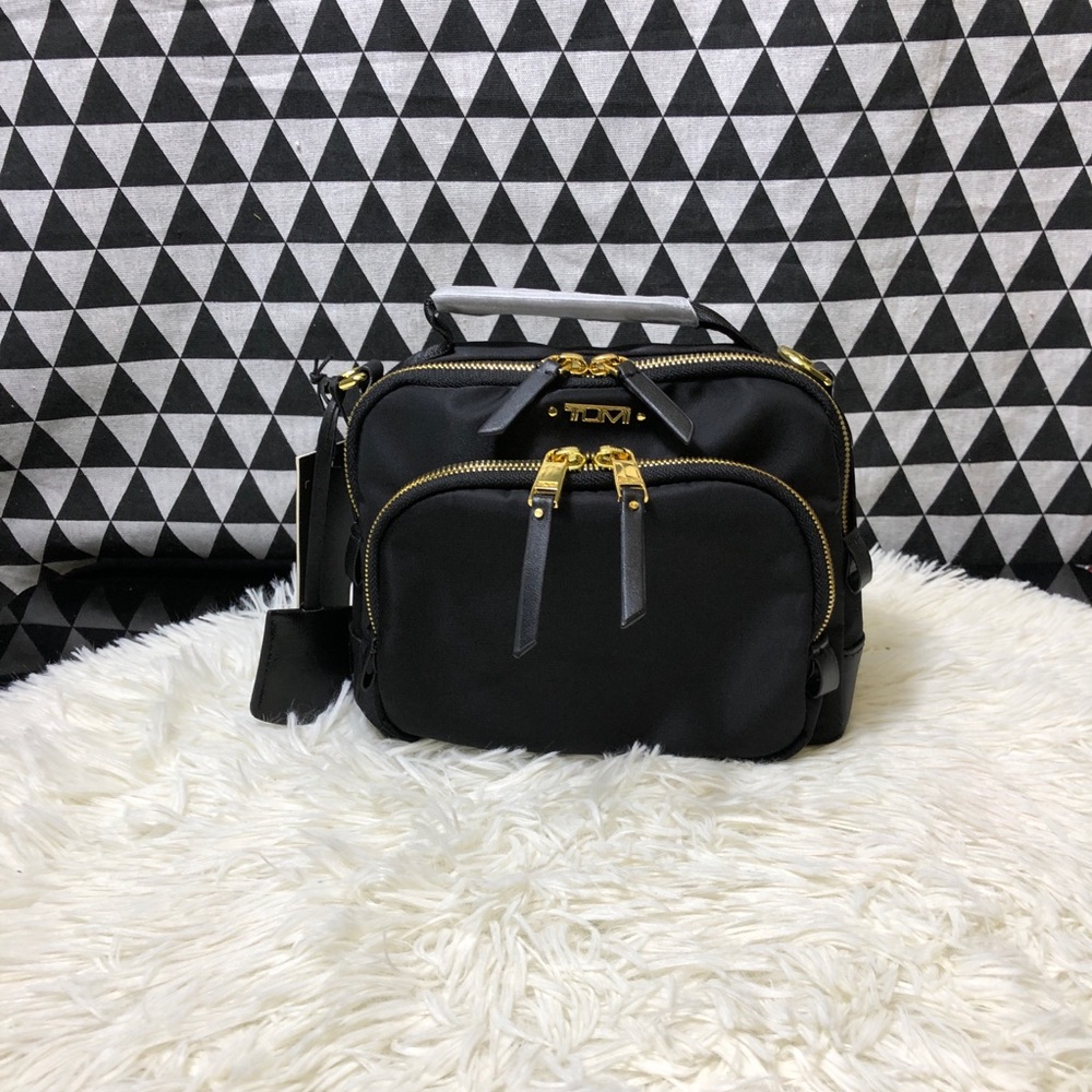 Tumi Voyageur Troy Black Crossbody